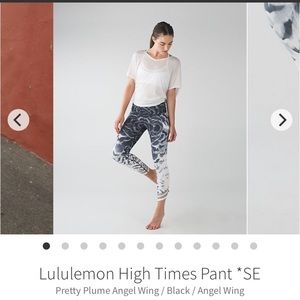 Lululemon pretty plume high times pant